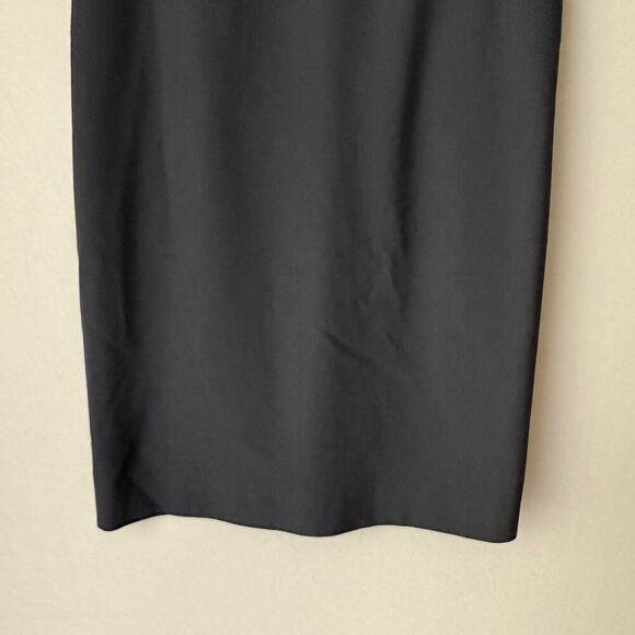 J.Crew sz S Black work career formal sheath knee length Dress - Picture 8 of 9